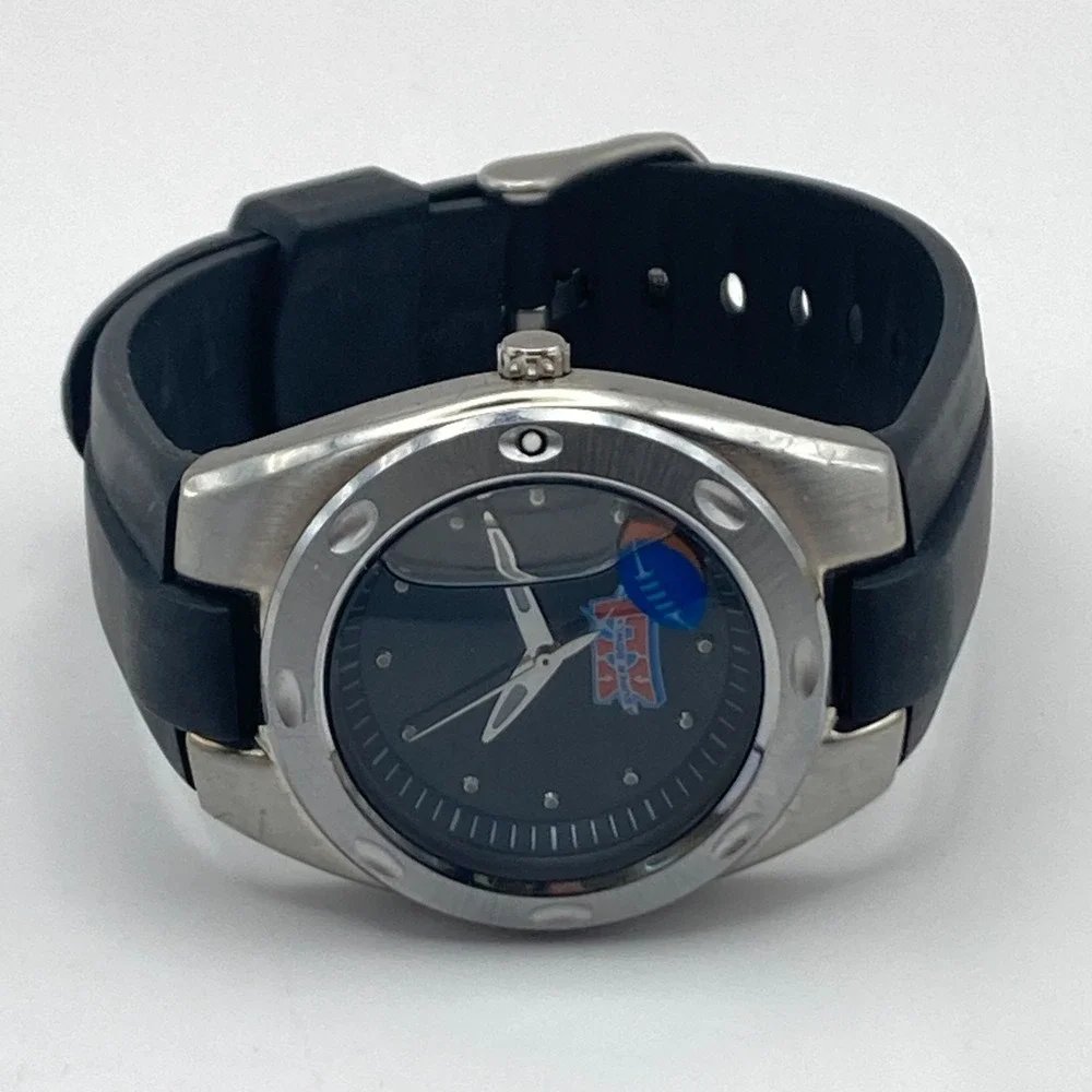 Fossil Super Bowl XLI Men's Watch NFL Colts Floating Football New Battery 2007